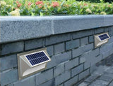 Example of solar light for steps and walkways